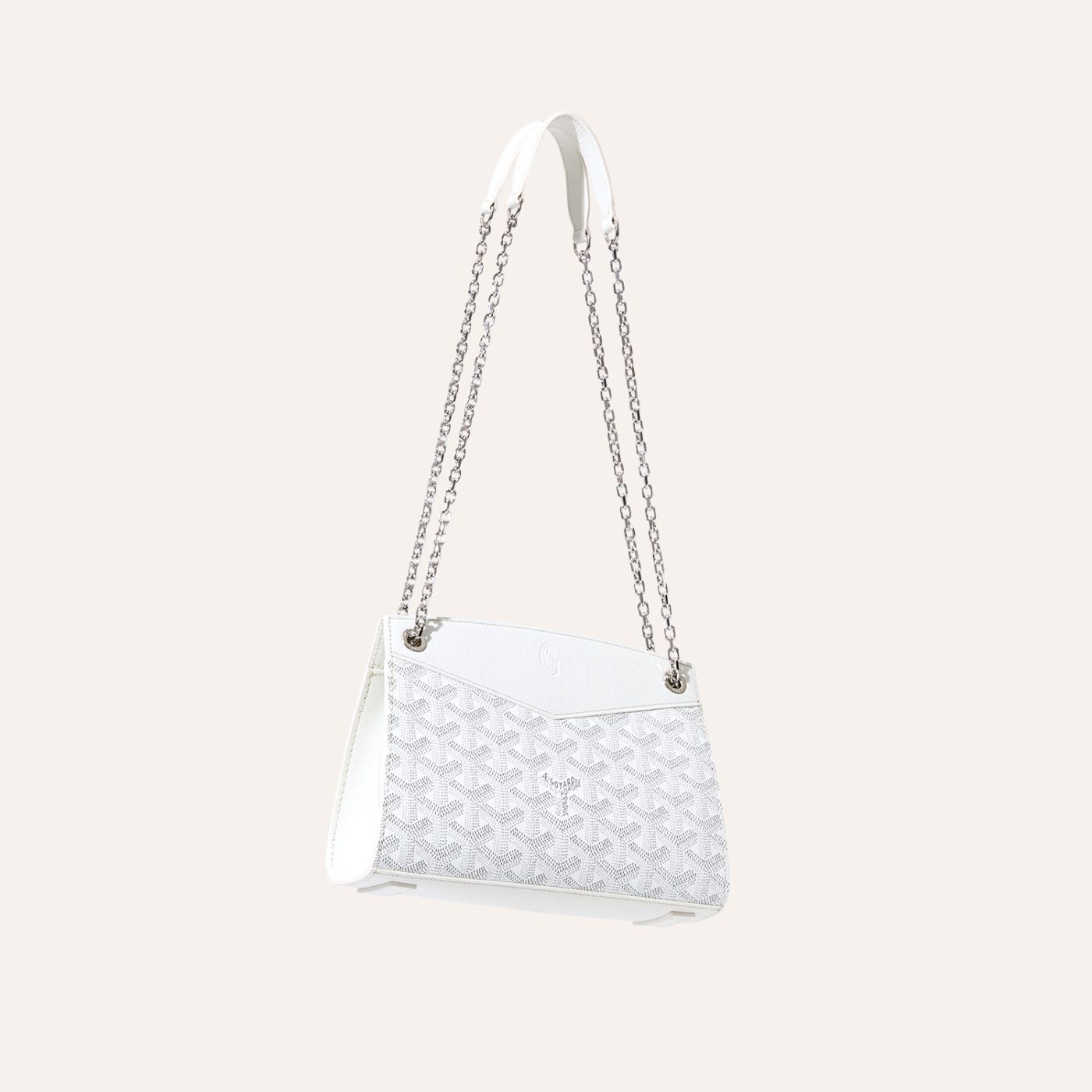 Goyard Rouette Structure Mini Bag White - Image 2